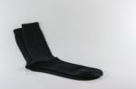 Pair Of Black Socks Stock Photo