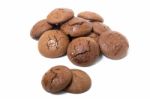 Tasty Carob Cookies Stock Photo