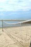 Volleyball Net Stock Photo