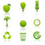 Recycle Icons Stock Photo