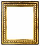 Gold Frame Stock Photo