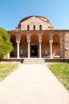 Venice Italy Torcello Cathedral Of Santa Maria Assunta Stock Photo