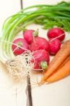 Raw Root Vegetable Stock Photo