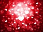 Background Heart Indicates Valentine Day And Backdrop Stock Photo