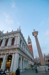 Venice Italy Saint Marco Square View Stock Photo