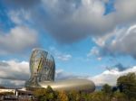 View Of La Cite Du Vin Building In Bordeaux Stock Photo