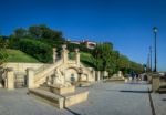 Golden Beach Promenade In Odessa Stock Photo