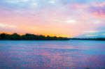 Zambezi River In Zambia Stock Photo