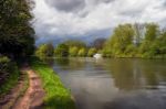 River Thames At Windsor Stock Photo