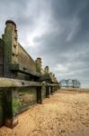 Sea Defence Stock Photo