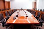 Empty Meeting Room Stock Photo