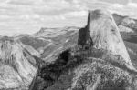 Half Dome In Yosemite National Park, California, Usa Stock Photo