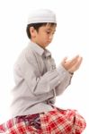 Islamic Pray Explanation Stock Photo