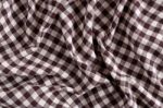 Plaid Fabric Stock Photo