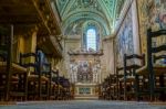 Cathedral Of St Alexander In Bergamo Stock Photo