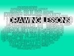 Drawing Lessons Shows Sketching And Creativity Classes Stock Photo