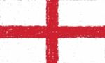 England Grunge Flag Stock Photo