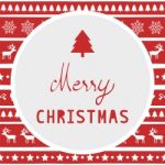 Merry Christmas Greeting Card50 Stock Photo