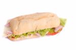 Fresh And Tasty Sandwich Stock Photo