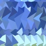 Brandeis Blue Abstract Low Polygon Background Stock Photo