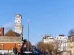 Tunbridge Wells, Kent/uk - January 5 : View Towards The Railway Stock Photo