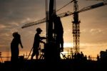 Construction Workers Stock Photo