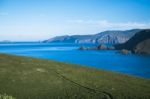 View Of Bruny Island Beach In The Late Afternoon Stock Photo