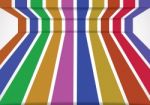 Technology Abstract Stripe Background With Copy-space  Ill Stock Photo