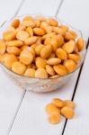 Bowl Of Tasty Lupin Beans Stock Photo