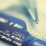 Credit Card And Pen Macro Stock Photo