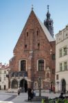 St Barbaras Church In Krakow Stock Photo