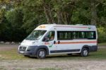 New Zealand - February 10 : View Of A Campervan In New Zealand O Stock Photo