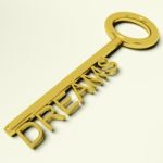 Dreams Key Stock Photo