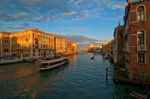 Venice Italy Grand Canal View Stock Photo