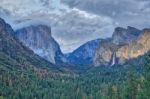 Tunnel View Stock Photo