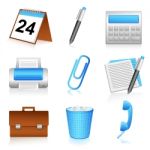 Office Icon Stock Photo