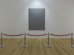 3d Gallery Display Stock Photo