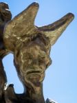 Marbella, Andalucia/spain _ May 4 : Salvador Dali Sculpture In M Stock Photo