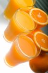 Fresh Orange Juice Stock Photo