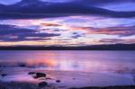 Moulting Lagoon In Tasmania, Australia Stock Photo