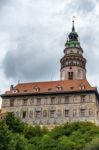 State Castle And Chateau Complex Of Cesky Krumlov Stock Photo