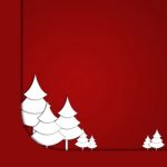 Abstract Christmas Card Stock Photo