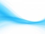 Blue Curved Abstract Background Stock Photo