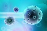 3d  Virus Stock Photo