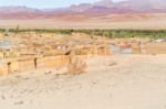 Aussenkehr Man Made Shacks On The Bank Of Orange River Stock Photo