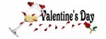 Valentine Banner Stock Photo