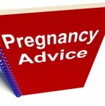 Pregnancy Advice Book Gives Strategy For Mother And Baby Stock Photo