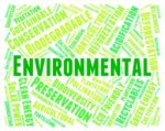 Eco Friendly Shows Environmental Word And Eco-friendly Stock Photo