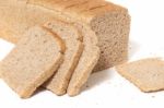 Rectangular Loaf Of Bread Stock Photo