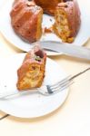 Chestnut Cake Bread Dessert Stock Photo